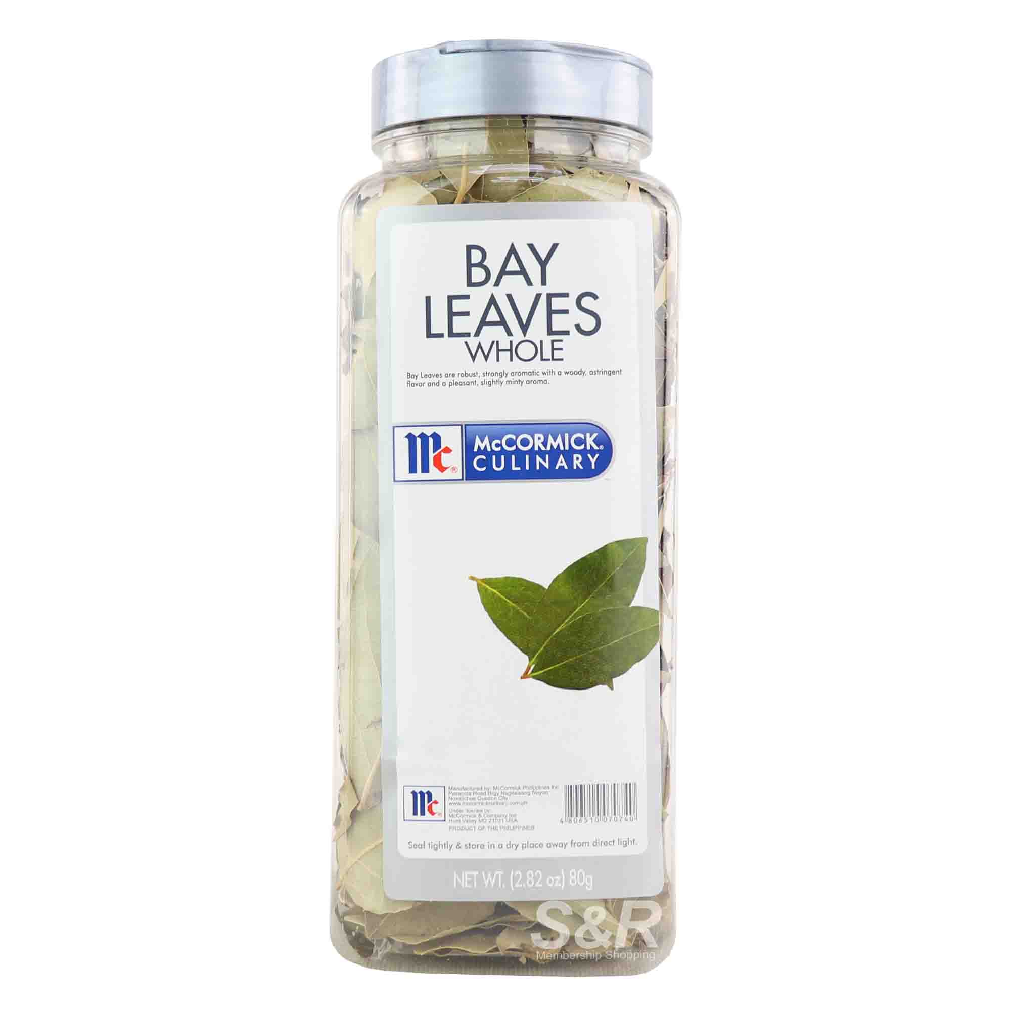 McCormick Culinary Whole Bay Leaves 80g